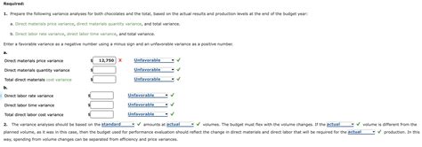 Solved Flexible Budgeting And Variance Analysis Sharon S