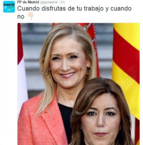 El Tuit Del Pp De Madrid Contra Susana Díaz Aviva La Polémica