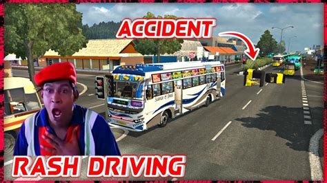 Private Bus🔥rash Driving In Euro Truck Simulator 2 Sprinter Gaming