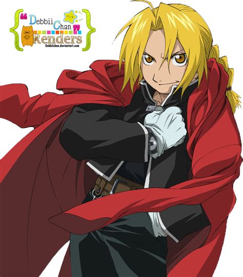 Edward Elric Render By Debbiichan On Deviantart