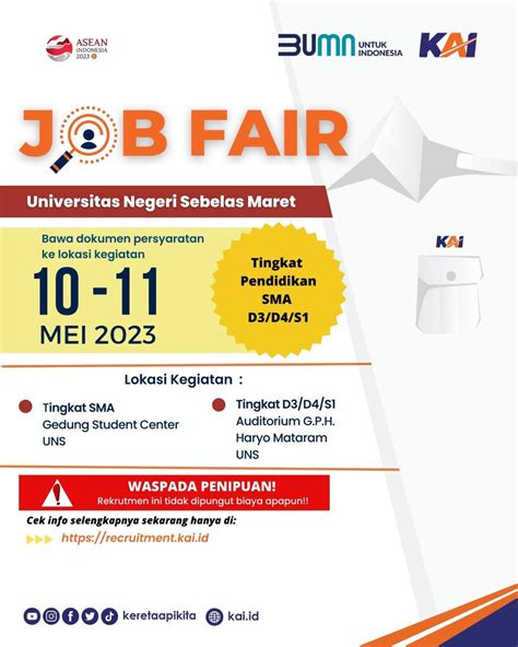 Kereta Api Kita On Twitter Railfriends Yuk Ikuti Job Fair