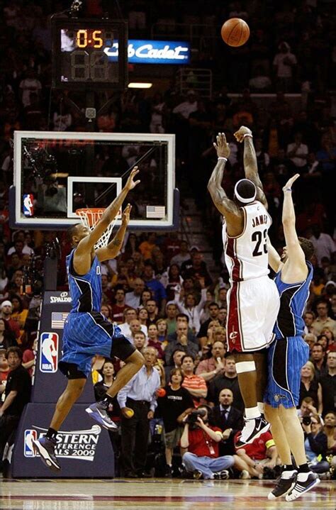 Lebron James Game 2 Buzzer Beater May 22 2009 Photo Gallery