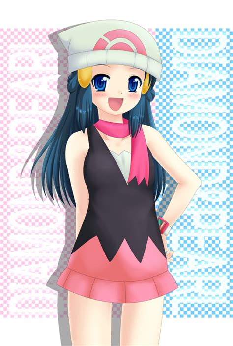 The Big Imageboard Tbib Beanie Blue Hair Hat Hikari Pokemon