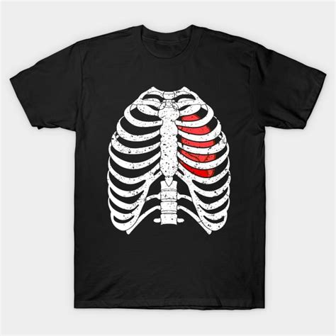 Halloween Skeleton Rib Cage Rib Cage T Shirt Teepublic