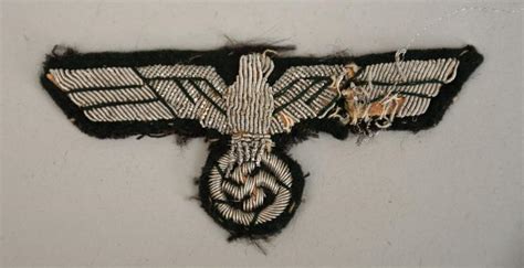 Regimentals German Wwii Army Officers Breast Eagle