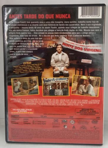 Dvd O Virgem De 40 Anos Steve Carell Original MercadoLivre