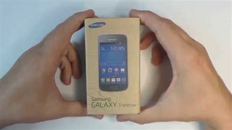 Samsung Galaxy Trend Lite S Unboxing Youtube