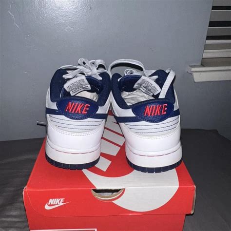 Nike Dunk Low Emb Nba Th Anniversary Brooklyn Depop