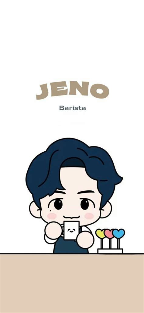 Pin Oleh Jaemz Di Lee Jeno Kartun Wallpaper Lucu Foto Lucu