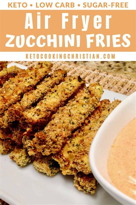 Air Fryer Zucchini Fries Keto Artofit