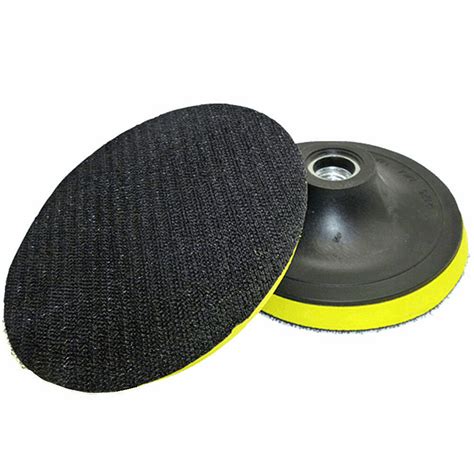 Backer Pads 7 Inch Hook And Loop Backing For Polishing Sanding Discs