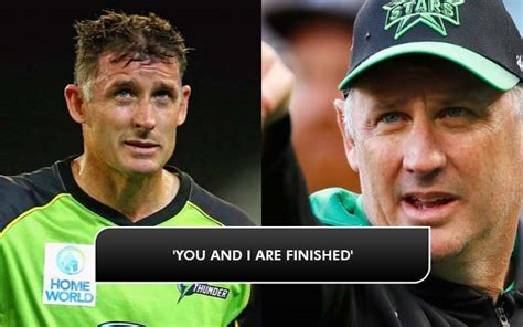 Michael Hussey Gets Fiery Reply From David Hussey During BBL 12