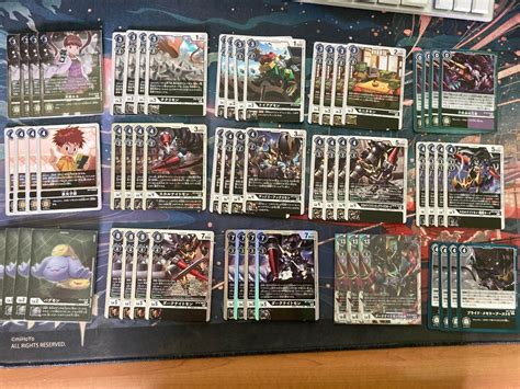 DIGIMON TCG Darkknightmon Full Deck And Playset Hobbies Toys Toys