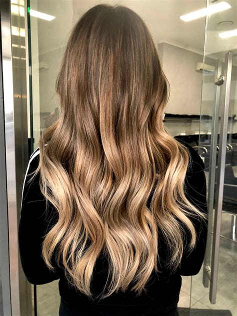 Balayage Hair Brown To Light Brown