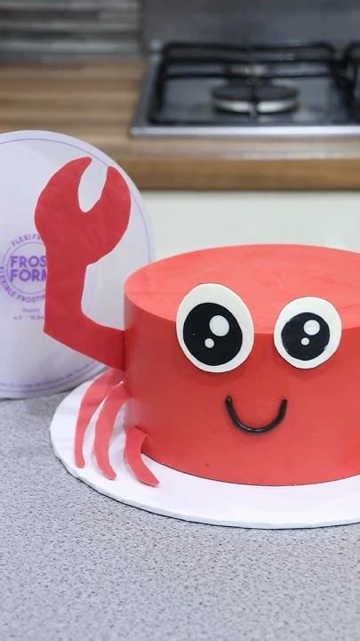 You Cant Be Crabby After You See This Cake 🦀 Made With Flexi Frost