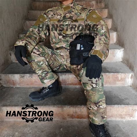 Snapklik Hanstrong Gear Men Tactical Bdu Combat Uniform Jacket