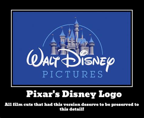 Pixar's Original Disney Logo by carlover1 on DeviantArt