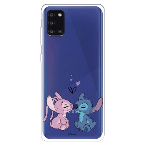 Capa Oficial Disney Angel Stitch Kiss Para Samsung Galaxy A Lilo