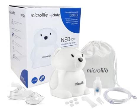 Microlife Inhalator Nebulizator Miś NEB400 NEB 400 Asplaneta pl