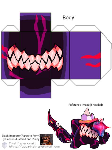 Pixel Papercraft Polus Bg Characters Fnf Vs Impostor Mod Porn Sex Picture