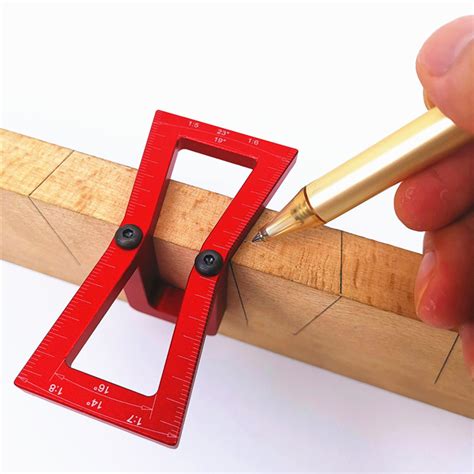 Dovetail Jig Durable Marker Woodworking Tool Gauge For Hardwood