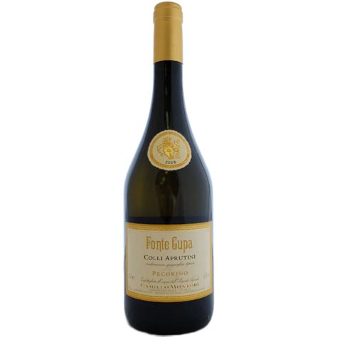 Camillo Montori Pecorino Fonte Cupa Pecorino Italian Wine Bottle