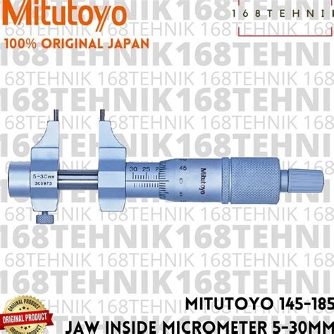 Jual Masih Ada Mitutoyo 145 185 Jaw Inside Micrometer 5 30 Mm