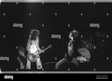 Led Zeppelin Performing Live Fabulous Hi Res Stock Photography And