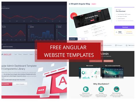 Free Angular Website Templates