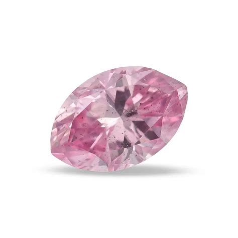 Carat Fancy Intense Purplish Pink Diamond Marquise Shape Si