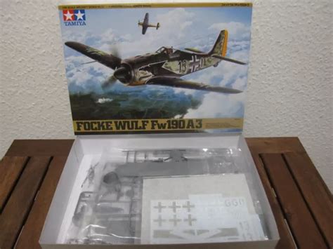 FOCKE WULF FW 190 A 3 de Tamiya à l échelle 1 48 NEUF EUR 25 90