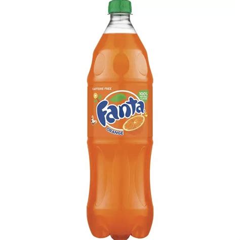 Fanta Orange Soda Fruit Flavored Soft Drink Liters