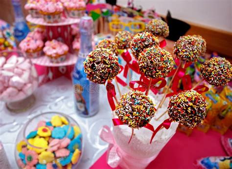 Candy for kids party. stock photo. Image of festive - 132701678