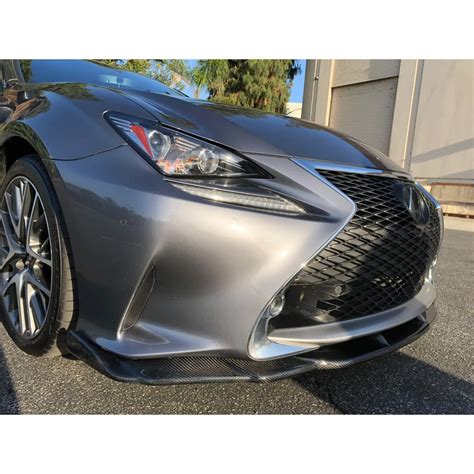 Ag Designed Rc350 F Sport Carbon Fiber Front Lip Suvneer Motorsports