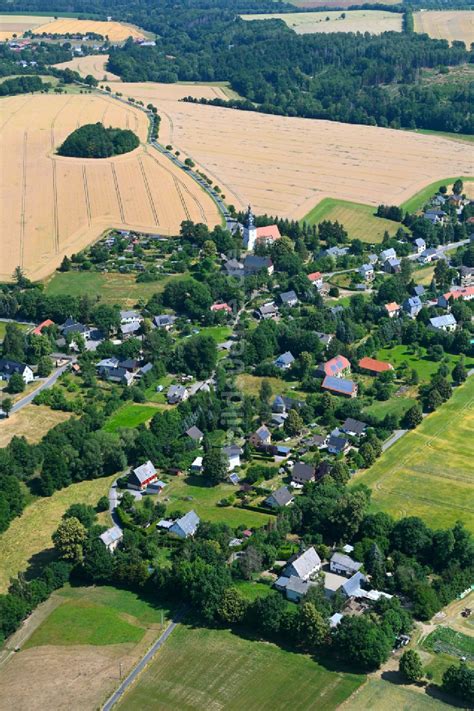 Luftaufnahme Frankenstein Dorfkern Am Feldrand In Frankenstein Im