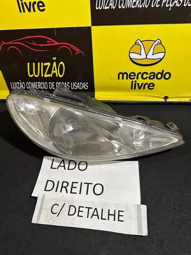 Farol Dianteiro Direito Peugeot 206 Sw Escapade Original Parcelamento