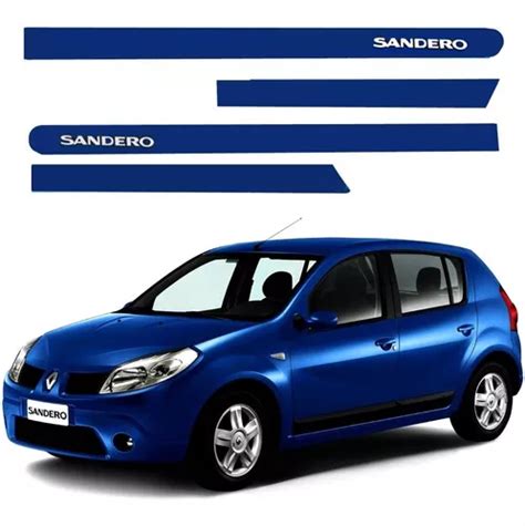 Friso Lateral Sandero A Azul Crepusculo Renault