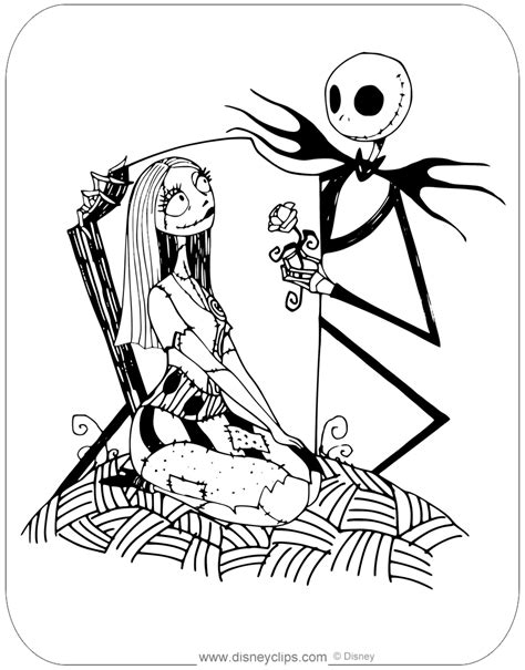 Jack And Sally Printable