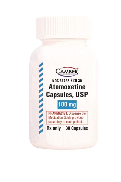 Atomoxetine Camber Pharmaceuticals