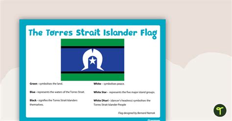 The Torres Strait Islander Flag - Poster and Worksheet | Teach Starter