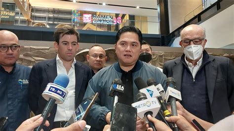 Kinerjanya Diakui Erick Thohir Masuk Jajaran Menteri Terbaik Kabinet