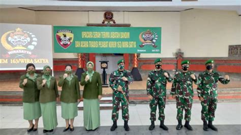 Danrem Sertijab Tiga Dandim Di Wilayah Korem Wira Satya Bali