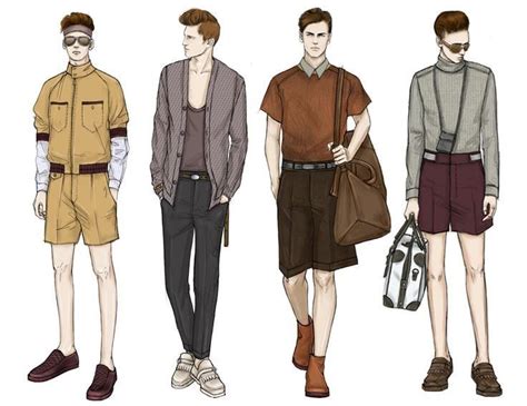 Men S Illustration Fashion Sketches Men Fashion Sketches