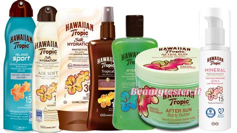 Solari Hawaiian Tropic Novit E Guida All Uso