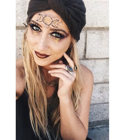 Gypsy Fortune Teller Halloween Costume Makeup Idea More Halloween 2018