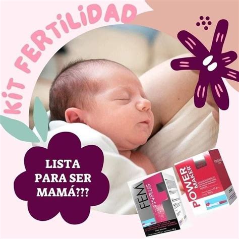 Fertilidad Omnilife Femplus Y Power Maker Omnilife Productos Para La