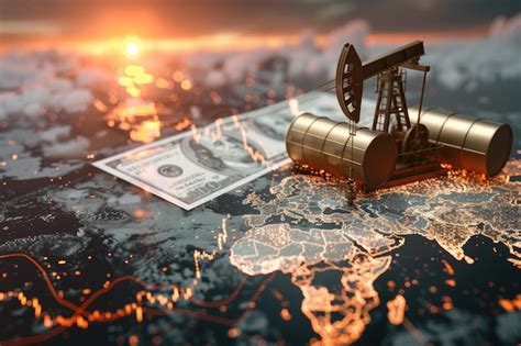 Premium Photo Crude Market Fluctuations Analyzing The Dynamic Shifts