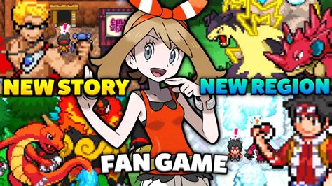 NEW UPDATE Completed Pokemon Fan Game 2022 With New Story New Region