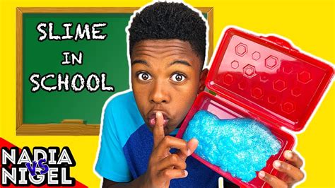 How To Make Slime In School Without Getting Caught Youtube