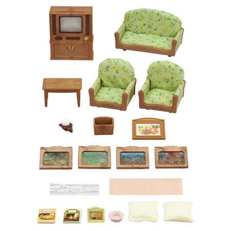 Sylvanian Families Living Room Tv Set Buy Online At The Nile